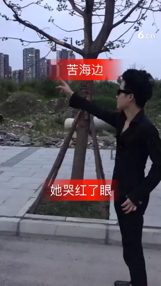 她哭了眼