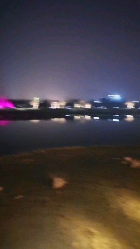 白沙河夜景