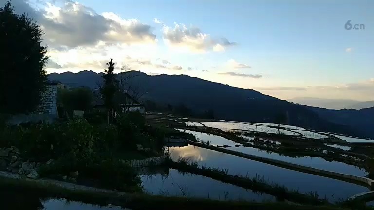 云南云阳梯田风景