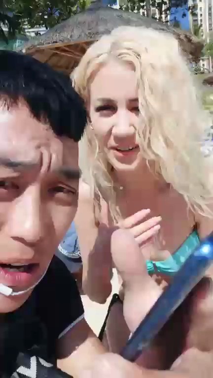 外国女