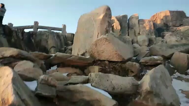 婷妹泰山观日出