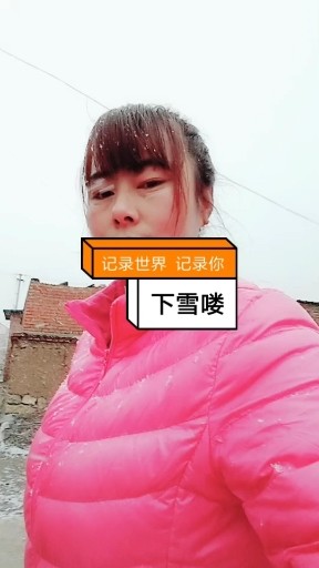 我的家乡下雪了