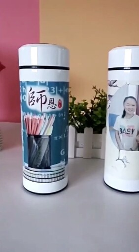 直筒商务保温杯👍🏻带茶隔，