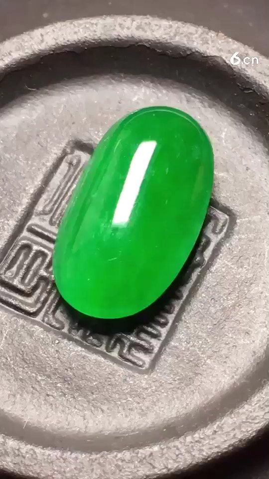 a✨SN24026阳绿蛋面，镶