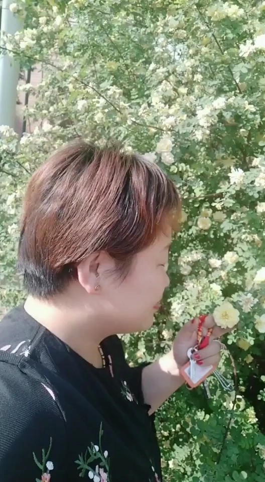 只有花香！