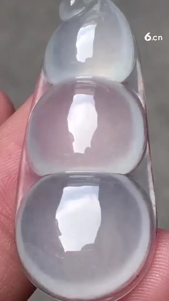 高冰福豆，水头十足，大件完美