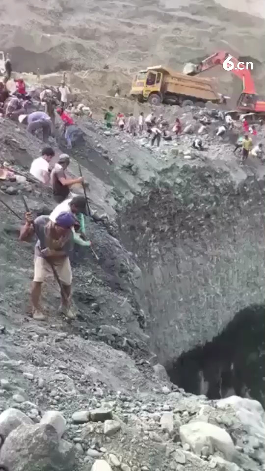 主播在矿口
