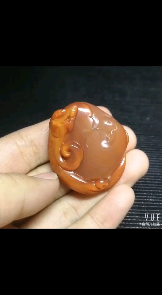 龙凤呈祥 南红玛瑙