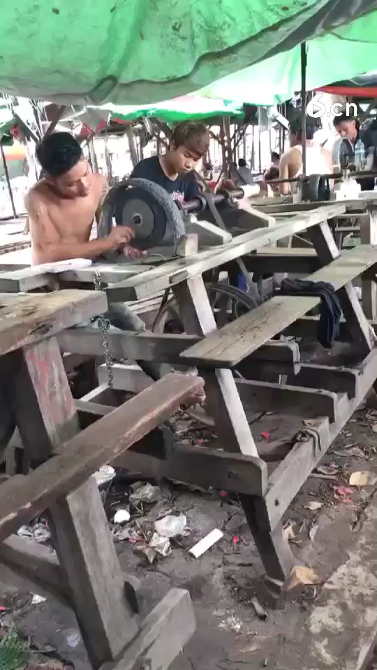 缅甸🇲🇲戒面加工厂