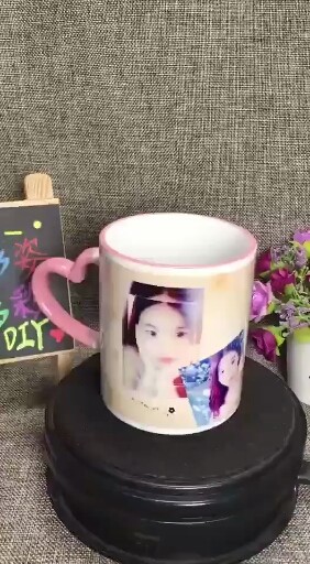 印照边彩水杯💖非常可爱哟，来