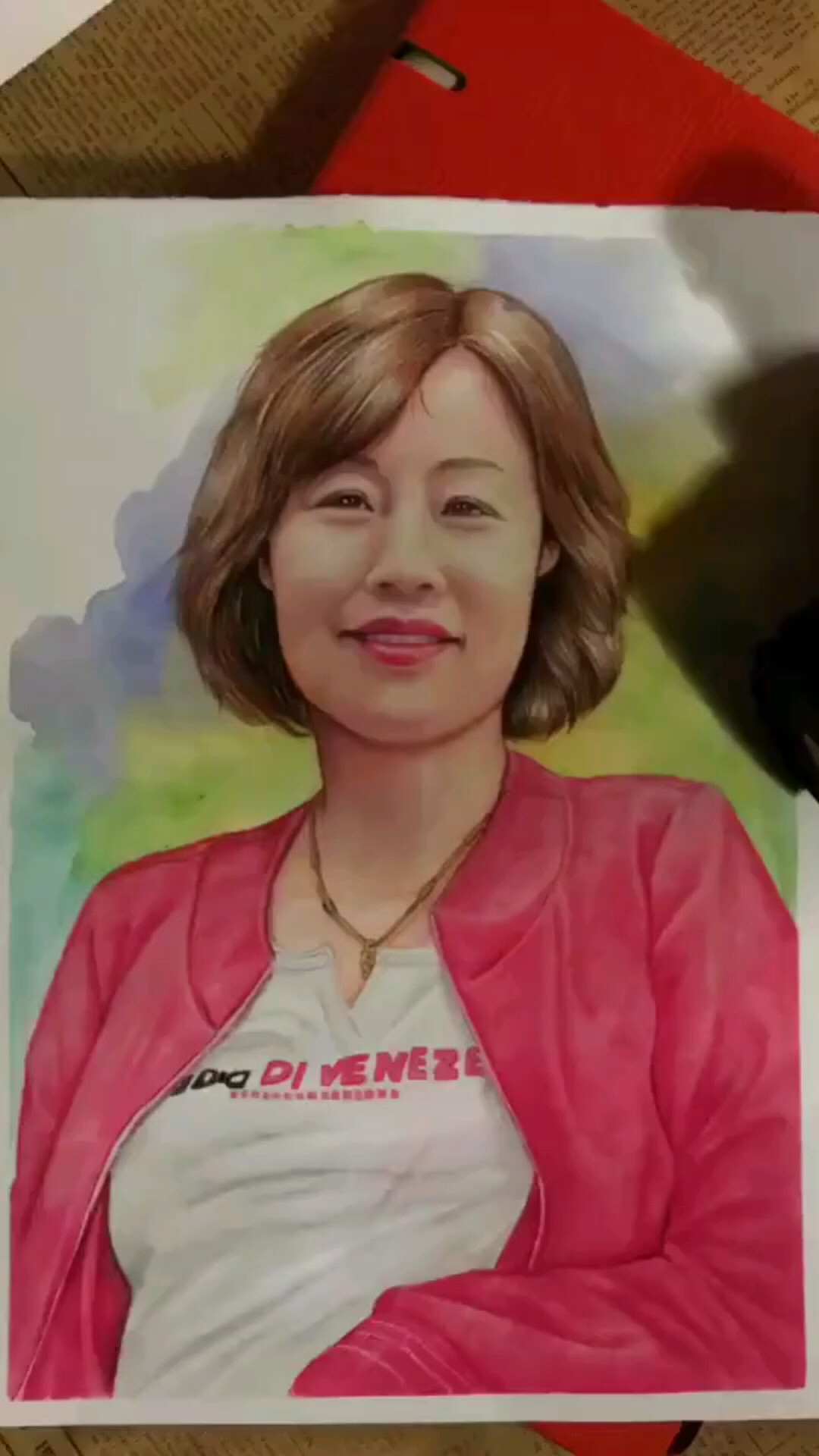 好久不见了成了画家了