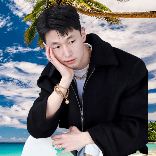 写毛笔字的鳕鱼海报