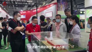 博德维独创新品 - “全透明气膜体育馆”亮相第39届上海体博会