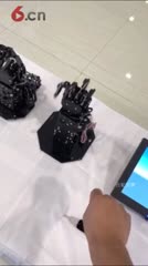 互动机械手 机械手猜拳 互动猜拳云驼灵境