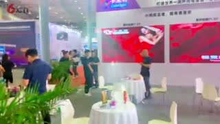 联诚发全彩LED显示屏闪耀成都安博会